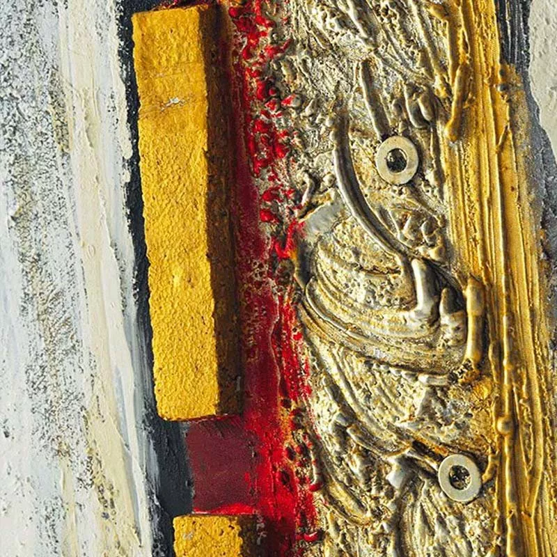 Lienzo de diseño, rico y moderno, tamaño 60x120cm