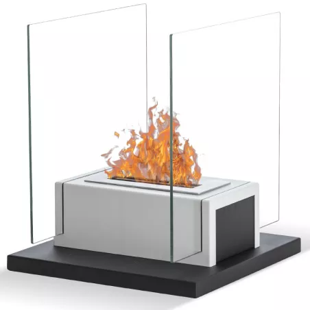 SwingChimenea orgánica nómada , 27.kw Color Blanco