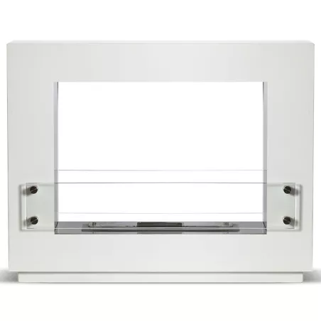 Chimenea ecológica de pie Zenith Color Blanco