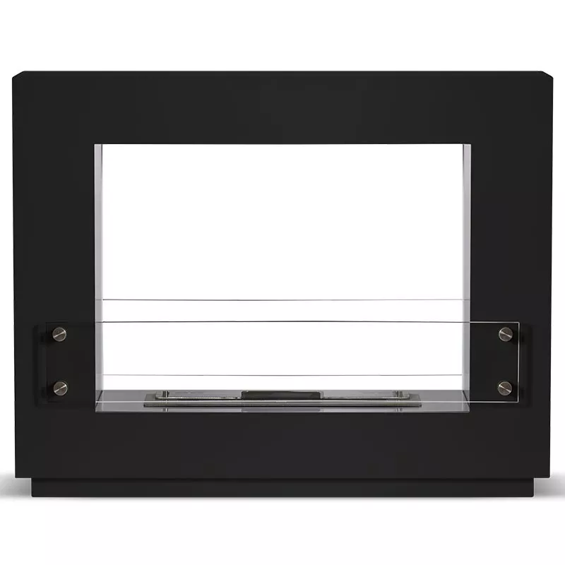 Chimenea ecológica de pie Zenith Color Negro