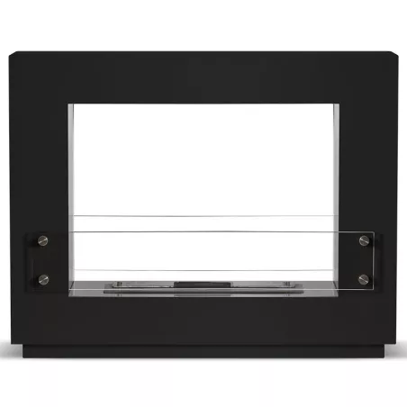 Chimenea ecológica de pie Zenith Color Negro