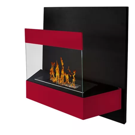 Kaleos Chimenea de etanol : Wikao hogar y diseño Color Rojo