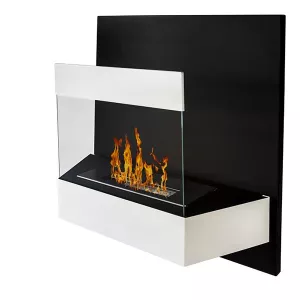 chimenea de etanol blanca Kaleos