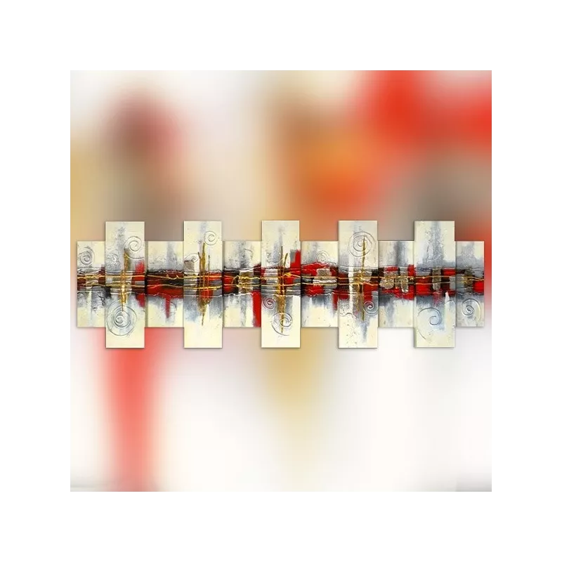 Tablero blanco en relieve 160 x 50 cm
