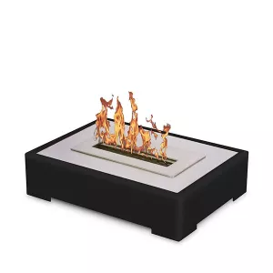 chimenea de etanol de mesa Woodbox