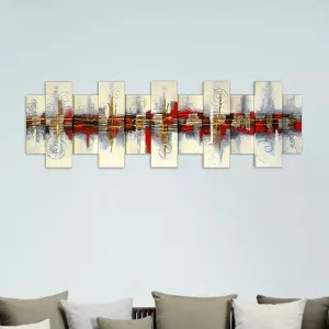 Tablero blanco en relieve 160 x 50 cm