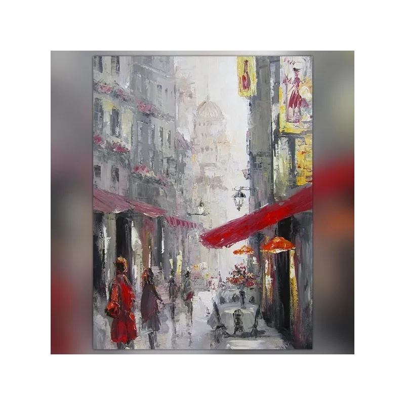 Paisaje urbano, París sacré coeur, 120 x 80 cm