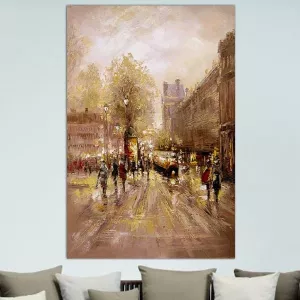 Pintura histórica, París, hacia 1900, 80 x 120 cm