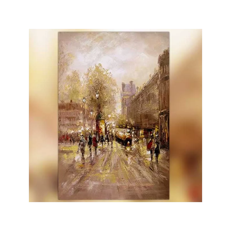 Pintura histórica, París, hacia 1900, 80 x 120 cm