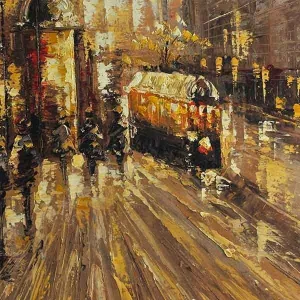 Pintura histórica, París, hacia 1900, 80 x 120 cm