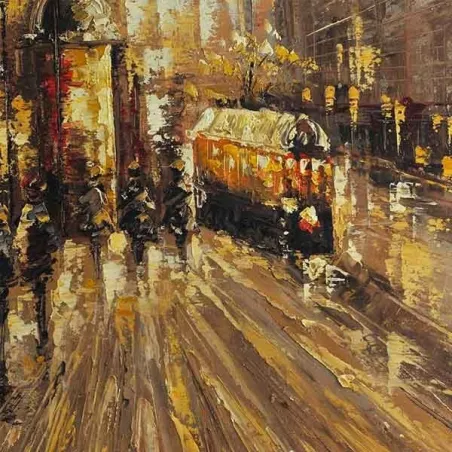 Pintura histórica, París, hacia 1900, 80 x 120 cm