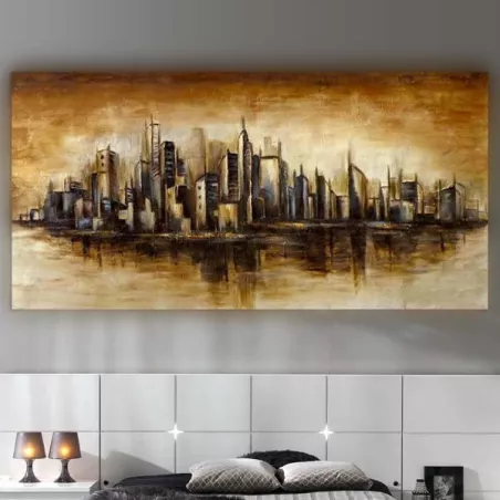 Pintura NY Manhattan 153 x 77 x 5 cm