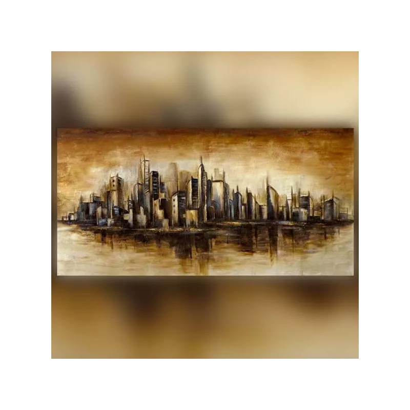 Pintura NY Manhattan 153 x 77 x 5 cm