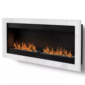 Chimenea de etanol de 2 quemadores Sevenfire acero inoxidable