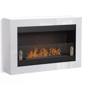 Chimenea de etanol blanca Vigo