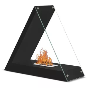 Chimenea de etanol Kheops triángulo negro
