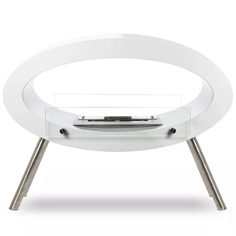 Chimenea independiente Ambroise Color Blanco
