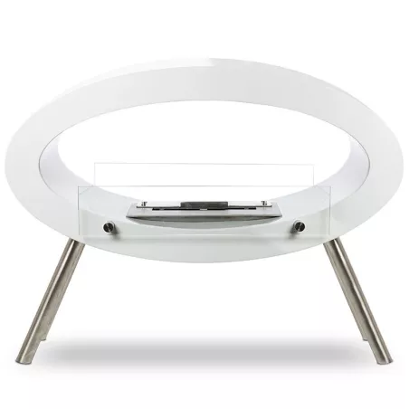 Chimenea independiente Ambroise Color Blanco