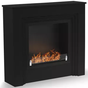 Chimenea de etanol negra Genova