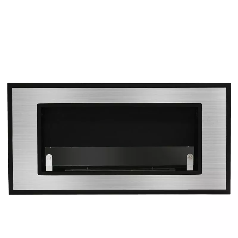 Estufa de etanol mural de 6 kW Florence Color Acero inoxidable cepillado