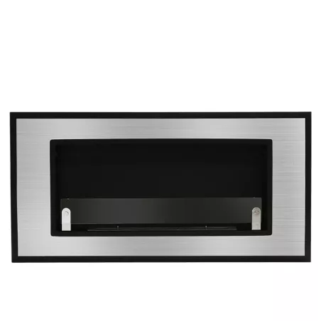 Estufa de etanol mural de 6 kW Florence Color Acero inoxidable cepillado