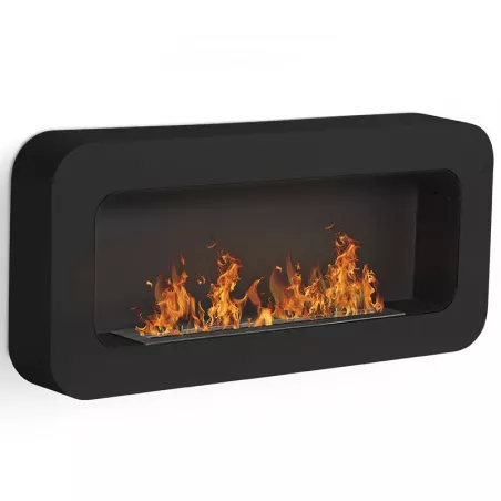 Chimenea de etanol de pared Cassiopée Color Negro
