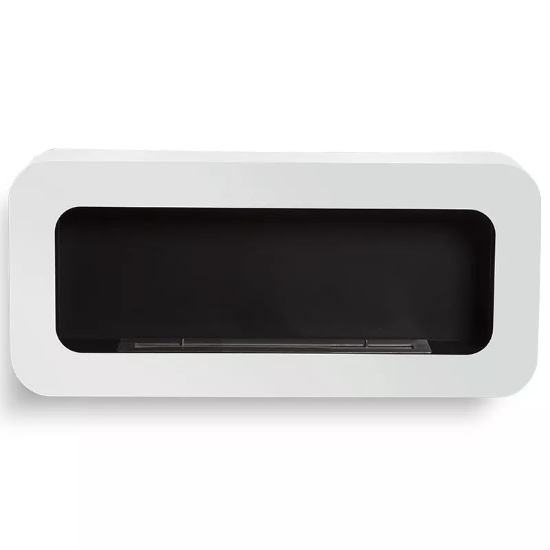 Chimenea de etanol de pared Cassiopée Color Blanco