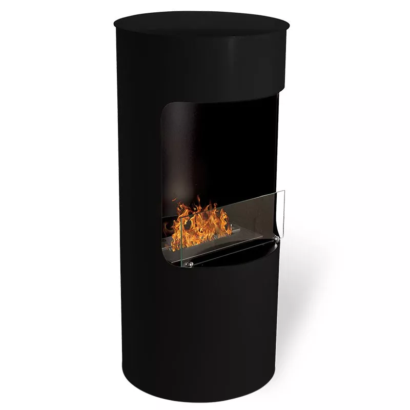 Estufa de etanol de suelo Leonis Color Negro