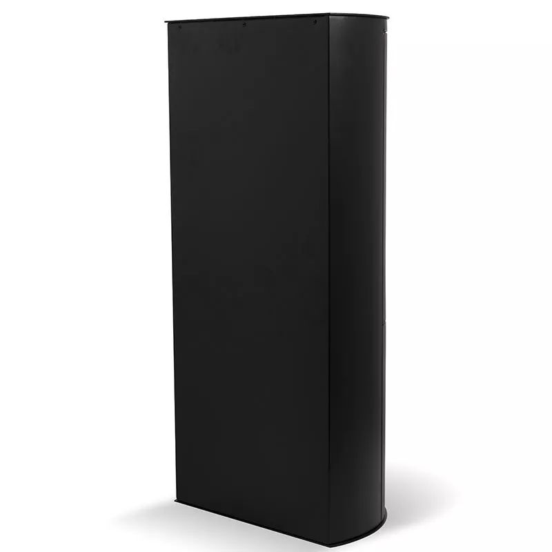 Estufa de etanol de leña Bari de 3 kW Color Negro