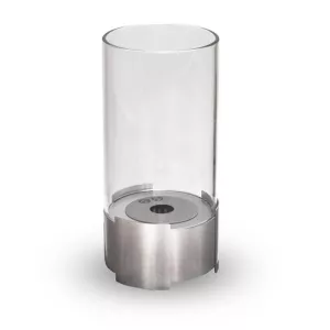 Chimenea de etanol redonda de cristal Twister