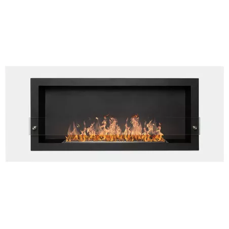 Chimenea de etanol Oxford XL de pared Wikao Color Blanco