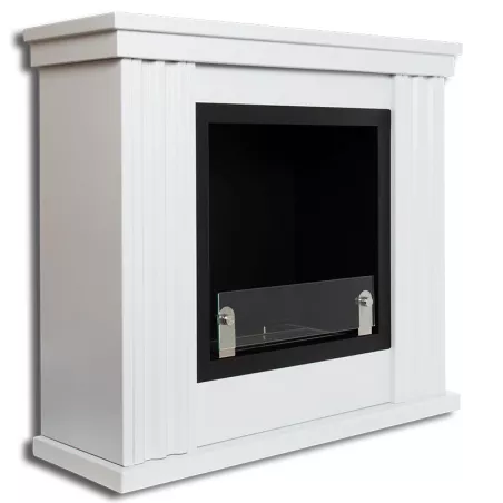 Chimenea de bioetanol haussmanniana Color Blanco