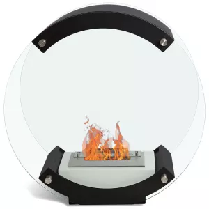 Chimenea de etanol, independiente, redonda: Círculo