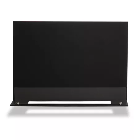 Placas de acero negro para decorar su quemador de bioetanol Anchura de la chapa de acero Placas de 75 cm para quemador de 52 cm