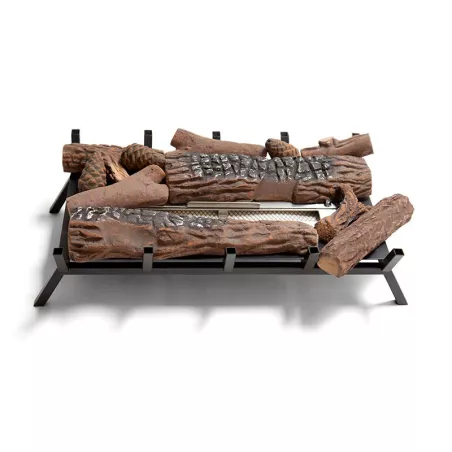 Chimenea de bioetanol de 61 cm Color Negro