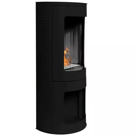 Chimenea independiente Tokio Color Negro