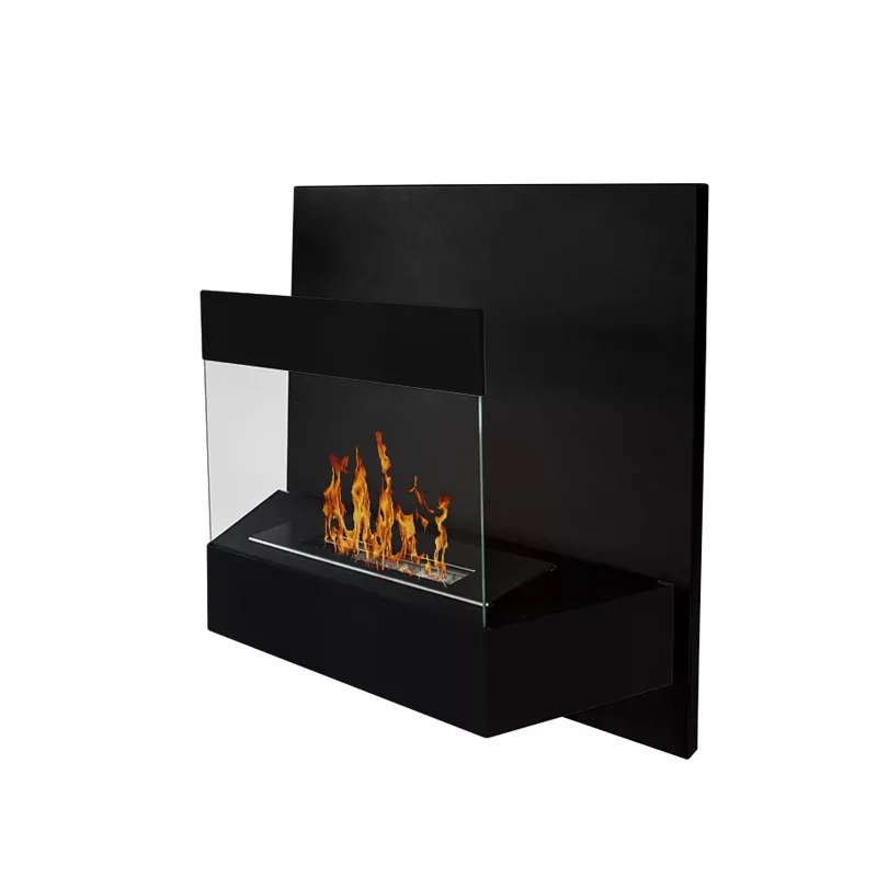 Kaleos Chimenea de etanol : Wikao hogar y diseño Color Negro
