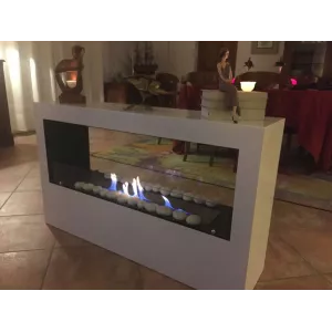 Andromède chimenea de etanol en acción