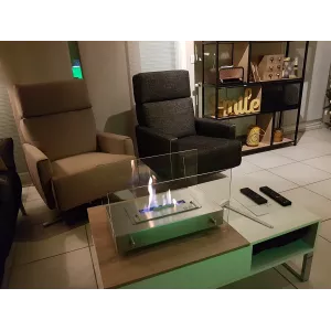 Chimenea de etanol ecológica Novita