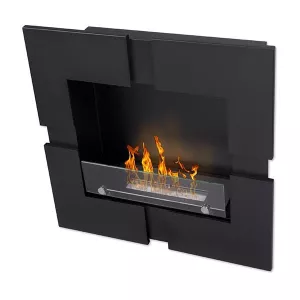 chimenea de etanol de pared Quattro