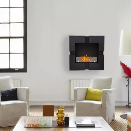 Quattro Chimenea de etanol : Wikao hogar y diseño Color Acero inoxidable cepillado