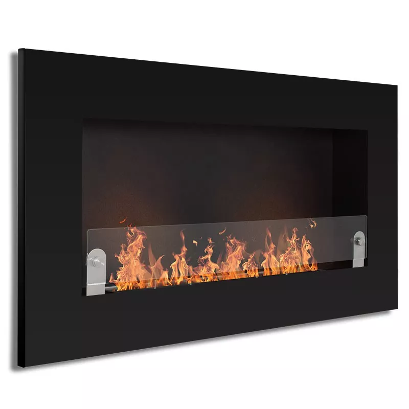 Novo Chimenea de etanol de pared XS Color Negro