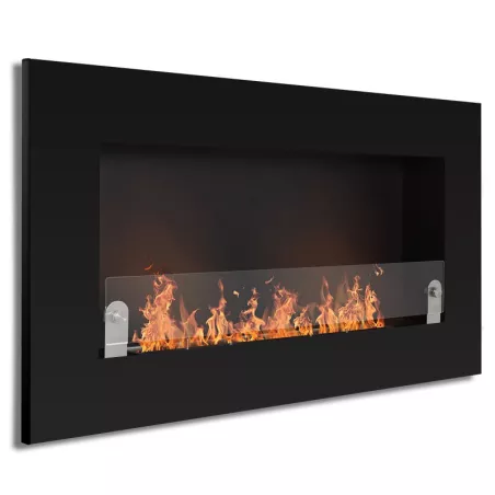 Novo Chimenea de etanol de pared XS Color Negro