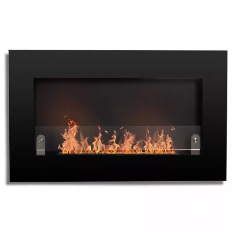 Novo Chimenea de etanol de pared XS Color Negro