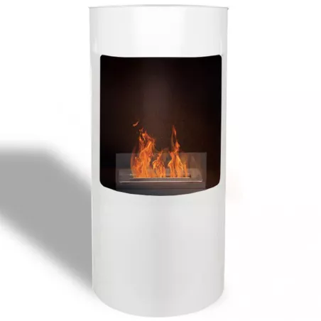 Estufa de etanol Lecco Color Blanco brillante