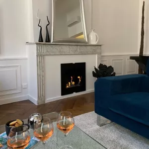 Chimenea mural Duo