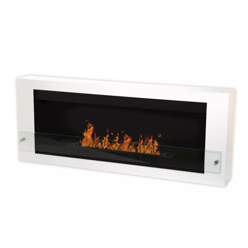 Chimenea mural Liverno Color Blanco