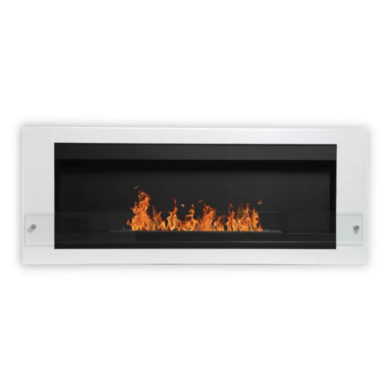 Chimenea mural Liverno Color Blanco
