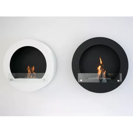 Chimenea de etanol redonda Hublo Color Blanco