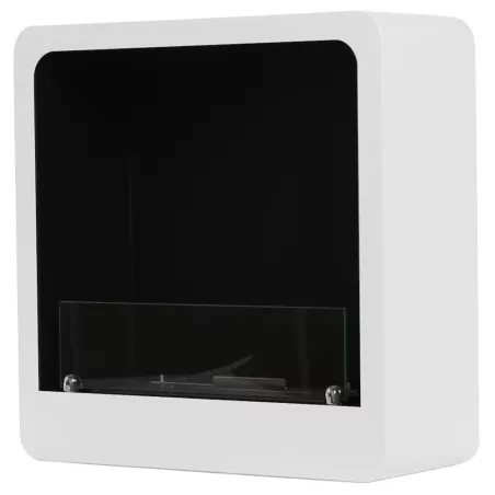 Chimenea de etanol de diseño - Arcadia Color Blanco brillante